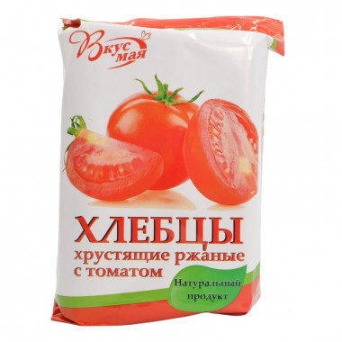 Хлебцы Вкус Мая Ржаные с томатом 100г