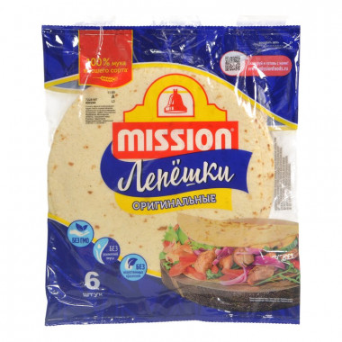 Лепешки Миссион Оригинальные 250г