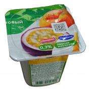 Продукт йогуртный Альпенланд клубника-персик-маракуя 0,3% 95г