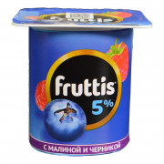Продукт йогуртовый Фруттис абрикос-манго малина-черника 5% 115г