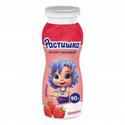 Йогурт Растишка питьевой земляника 1,6% 90г