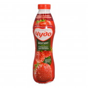 Йогурт Чудо питьевой клубника-земляника жир. 1,9% 680г