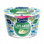 Йогурт Лапландия Виола сливочный Десерт со вкусом фисташки 7,1% 180г Йогурт Лапландия Виола сливочный Десерт со вкусом фисташки 7,1% 180г