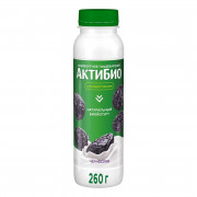 Биойогурт АктиБио обогащенный Чернослив 1,5% 260г бут
