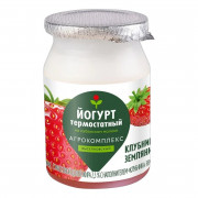 Йогурт Агрокомплекс Выселковский термостатный клубника-земляника 2,5% 150г