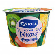 Йогурт Виола Верри Берри тропические фрукты 2,6% 180г