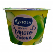 Йогурт Виола Верри Берри зеленое яблоко 2,6% 180г