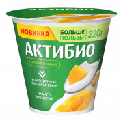 Биойогурт АктиБио манго 3% 220г