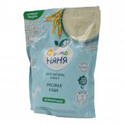Каша Фруто-няня рисовая безмолочная 200г
