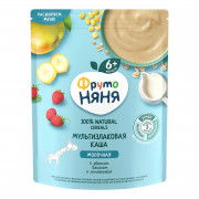 Каша Фруто-няня мультизлаковая яблоко,банан,земляника 200г