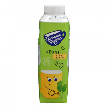 Кефир Большая кружка 2,5% 500г