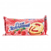 Рулет Раменский Домашний клубника 150г