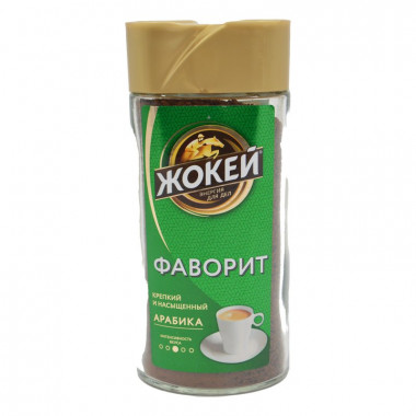 Кофе Жокей фаворит гранулированный растворимый 95г
