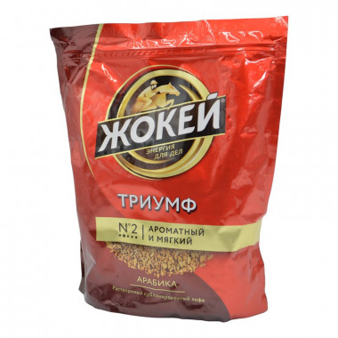 Кофе Жокей триумф сублимированный растворимый 450г