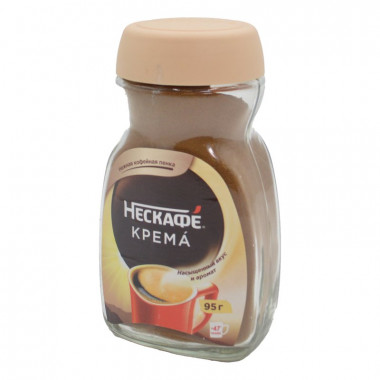 Кофе Нескафе классик крема растворимый 95г с/б