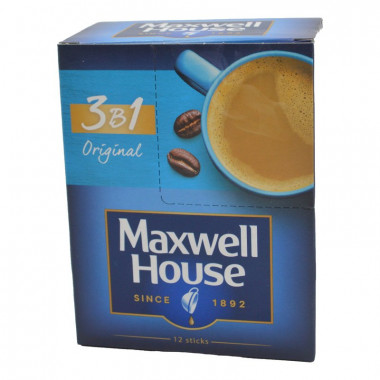Кофе Максвел Хаус 3 в1 14г*12шт 168г