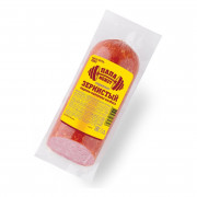 Сервелат Останкино Папа может! Зернистый в/к в/у 350г срез