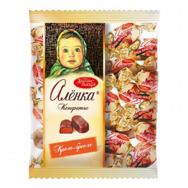 Конфеты Красный Октябрь аленка крем-брюле 250г
