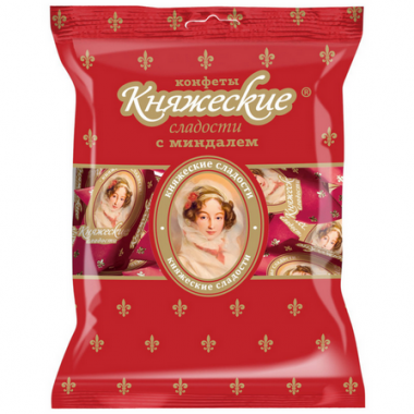 Конфеты Княжеские с миндалем 200г