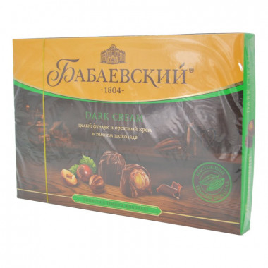 Конфеты Бабаевский с фундуком и ореховым кремом 200г