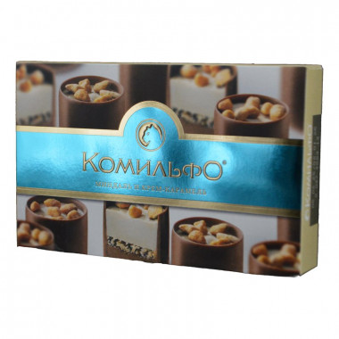 Конфеты Комильфо миндаль и крем-карамель 116г