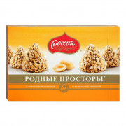 Конфеты Родные просторы с вафельной крошкой 180г