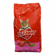 Корм для кошек Дарлинг сухой с мясом и овощами 760г