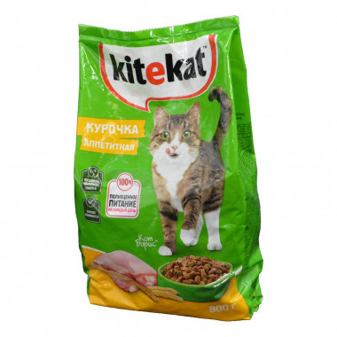 Корм для кошек Китекят курочка аппетитная 800г