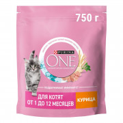 Корм для котят Пурина Ван курица-злаки 750г