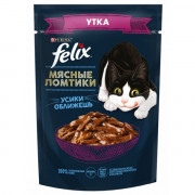 Корм для кошек Феликс мясные ломтики утка 75г