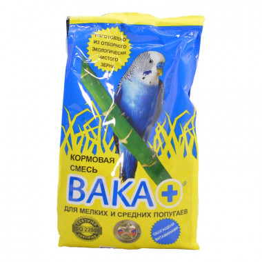 Корм Вака плюс для попугаев 500г