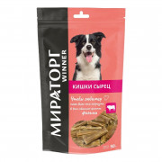 Лакомство Мираторг для собак кишки говяжьи сушеные 50г