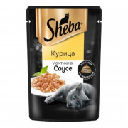 Корм для кошек Шеба для взрослых кошек Курица ломтики в соусе 75г