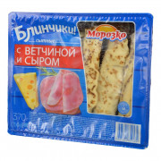 Блинчики Морозко с ветчиной и сыром 370г (рулет)