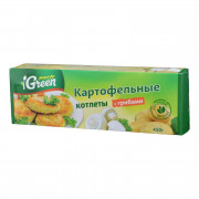Котлеты Морозко Грин с грибами 450г