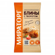 Блины Мираторг с творогом 360г