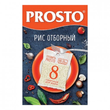 Рис Просто отборный длиннозерный 500г