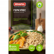 Хлопья Ярмарка овсяные геркулес 350г картон