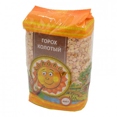 Горох Колобок колотый 900г