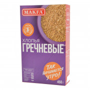 Хлопья Макфа гречневые 450г