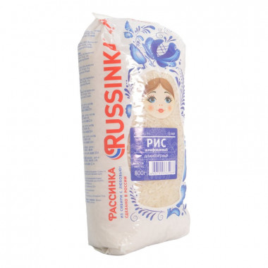 Рис Руссинка длинозерный 800г