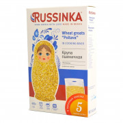 Крупа Руссинка пшеничная Полтавка в пакетиках 5*80г