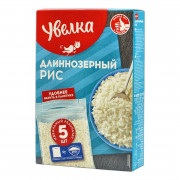 Крупа Увелка рис длиннозерный 5*80г Крупа Увелка рис длиннозерный 5*80г