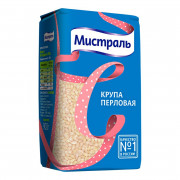 Крупа Мистраль перловая 900г