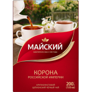 Чай Майский корона российской империи 200г