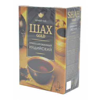 Чай Шах Голд черный гранулированный индийский 90г