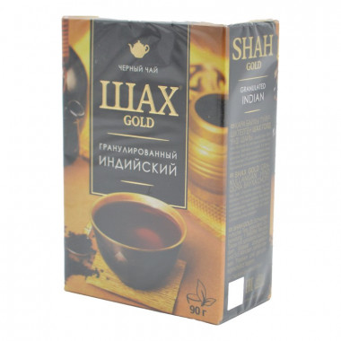 Чай Шах Голд черный гранулированный индийский 90г