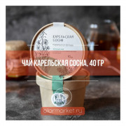 Чай Карельский Карел Карельская сосна зеленый 40гр крафт коробка Чай Карельский Карел Карельская сосна зеленый 40гр крафт коробка