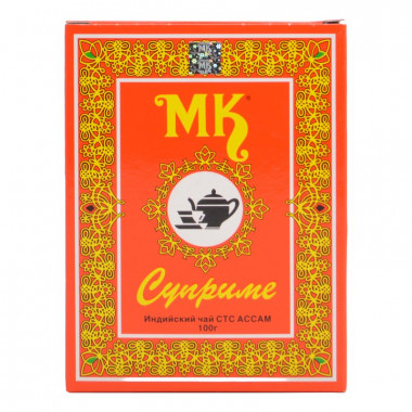 Чай МК Суприм индийский черный 100г