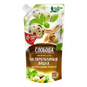 Майонез Слобода на перепелинном яйце 400г м/у